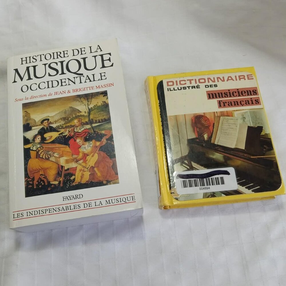 Histoire de la musique occidentale et un second livre sur la musique en cadeau